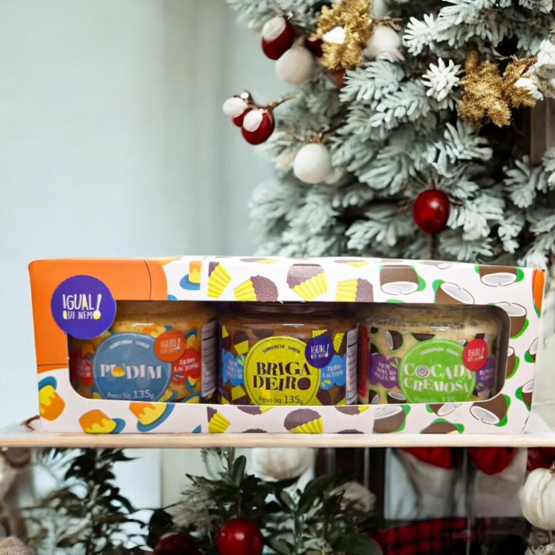 CAIXA PRESENTE SOBREMESA