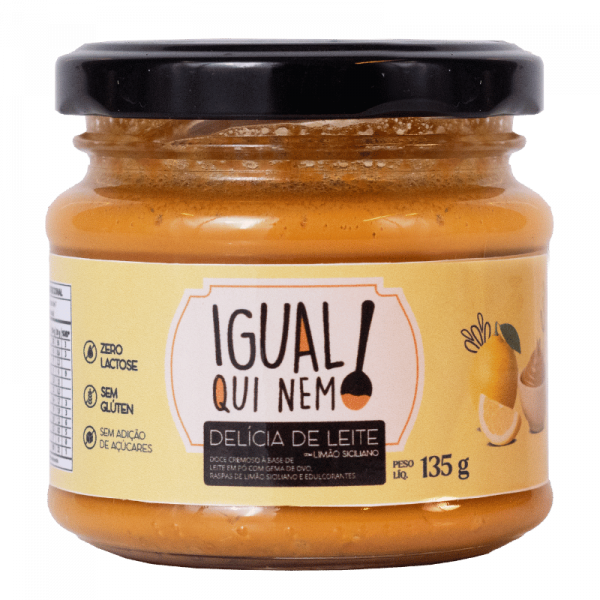 DOCE DE LEITE LIMÃO SICILIANO 135G DOCE DE LEITE LIMÃO SICILIANO 135G