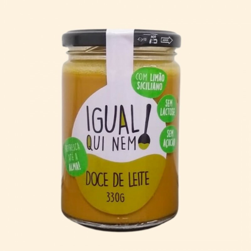 DOCE DE LEITE LIMÃO SICILIANO 330G (SEM LACTOSE)